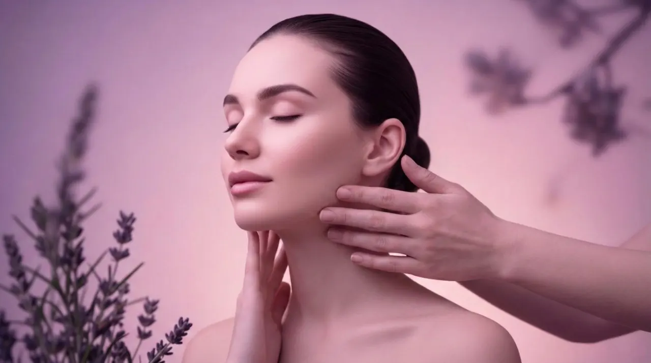 Anti-Aging Gesichtsmassage Behandlung im Studio in Traunstein